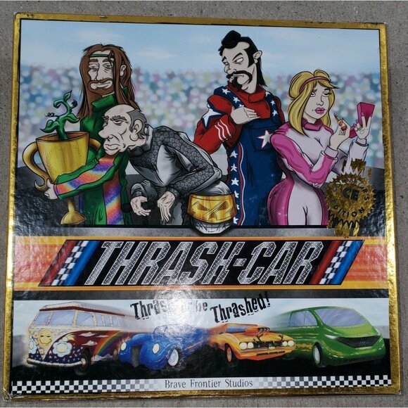 Solar Flare Card Game Thrash-Car - Car Racing Parody Game - Collector's Edition - Picture 1 of 7